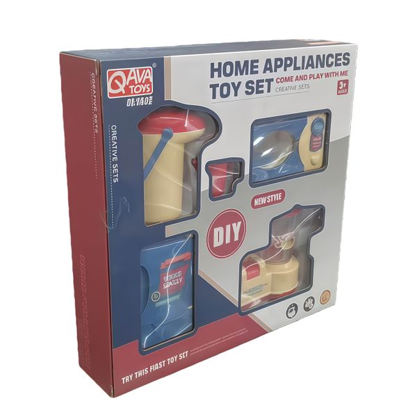 Pretend Play DIY Home Appliances Educational Toy Creative Set for Kids