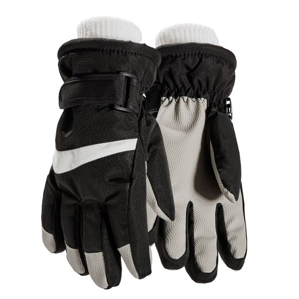 Chenshia Kids Winter Gloves Waterproof Anti-Slip Adjustable Wrist, Outdoor