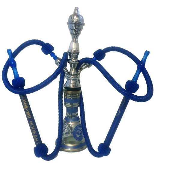 Hubbly Bubbly Hookah Shisha Egyptian Traditional Style 2 Pipes
