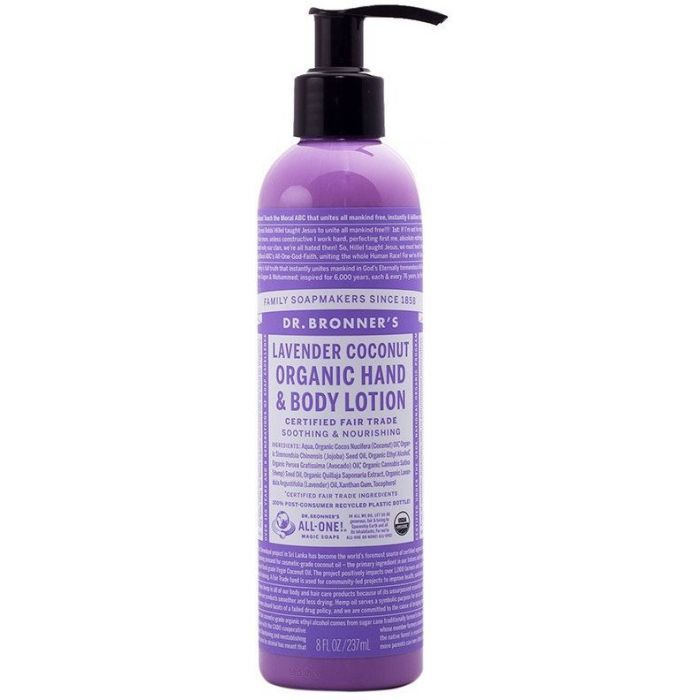 Dr Bronner Organic Hand & Body Lotion Lavender Coconut 237ml Buy