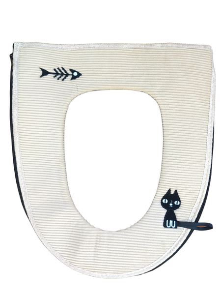 Cushioned Toilet Seat Cover Universal Fit