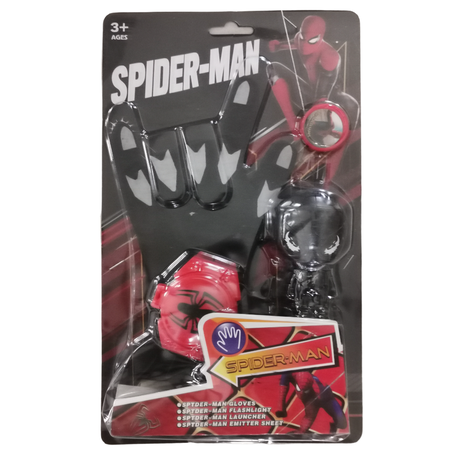 Spiderman Dress up Playset With Gloves Flashlight Launcher and Emitter |  Buy Online in South Africa 