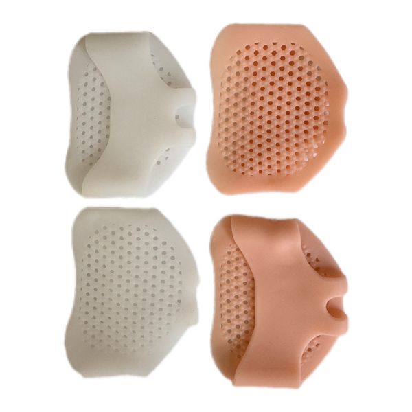 Women's Breathable Non-Slip Toe Separator Invisible Socks - 2 Pairs