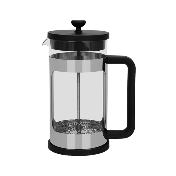 1L Classic Glass and Stainless Steel Coffee Plunger