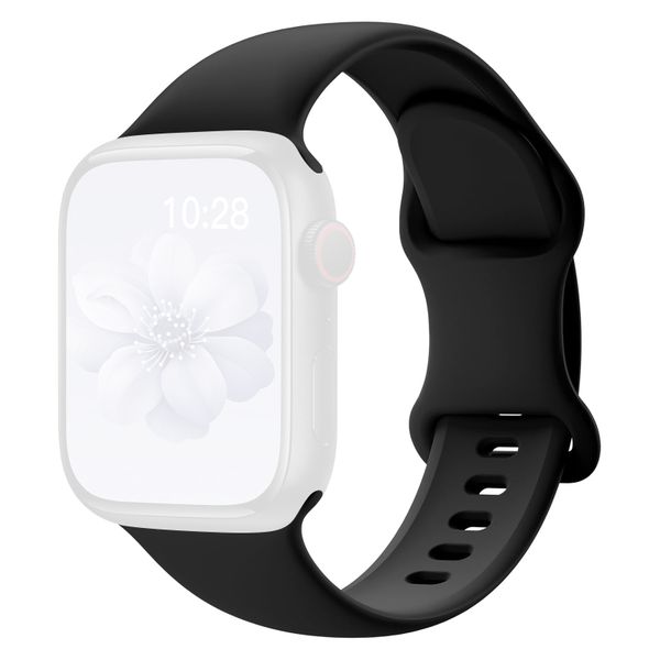 QYNIAL Sport Silicone Band Compatible With Apple Watch 42 44 45mm 46mm 49mm
