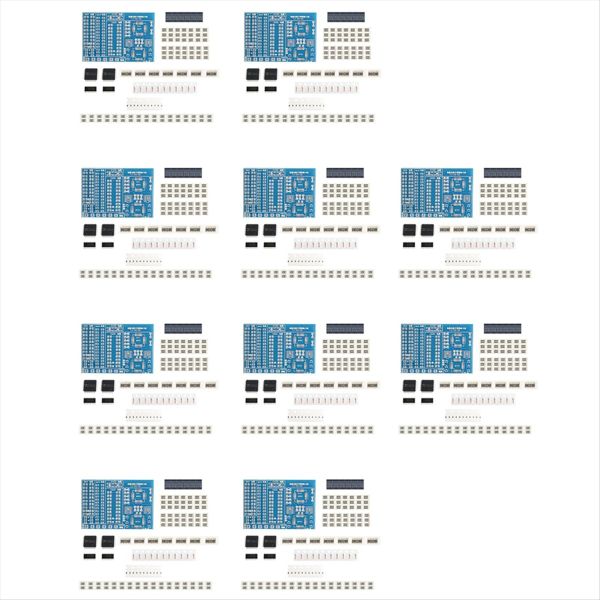 10 Sets Welding Practice Circuit Board Kit For Smt Skill Training