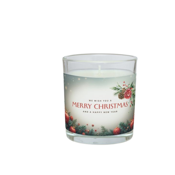 Fresh Pine Merry Christmas Soy Candle