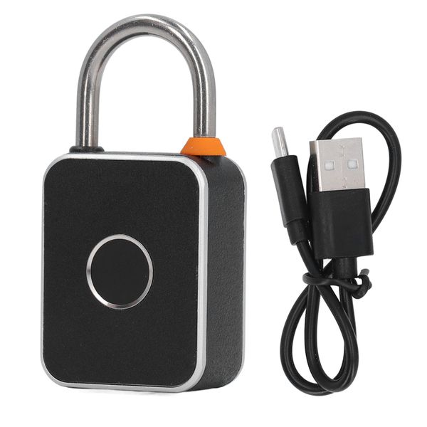 LED fingerprint padlock for gyms