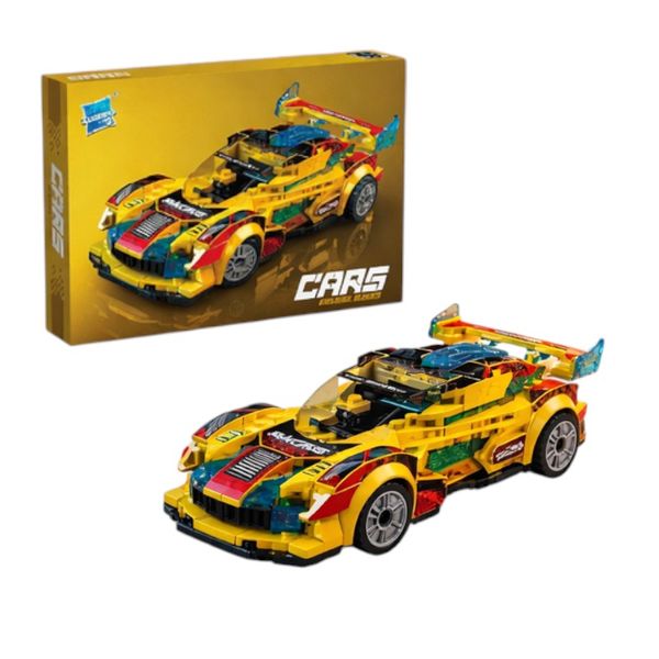 316 Piece - Building Block Sports Car - Multicolor