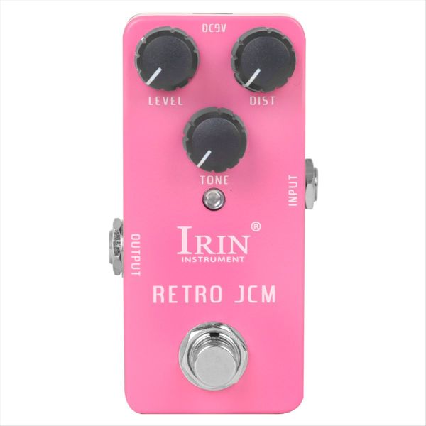 Irin Effect Electric Guitar Effect Pedal True Bypass Pedal(Retro Jcm)