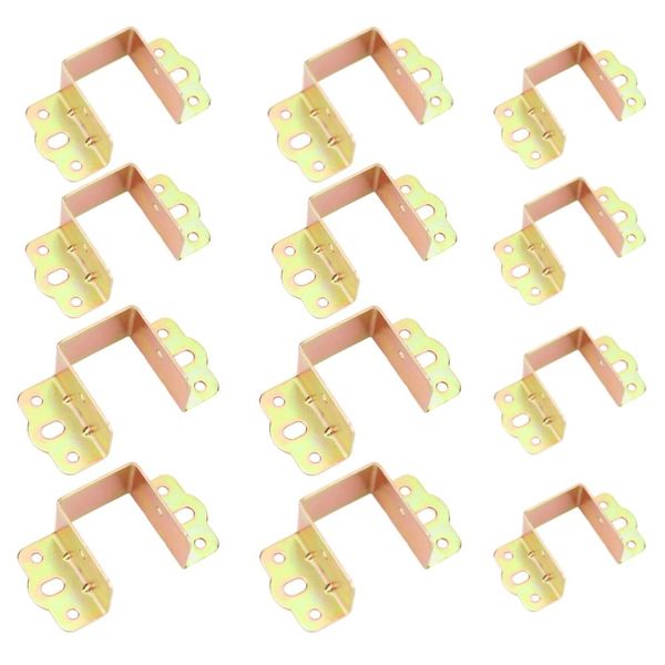 Tool Heavy Duty Furniture Hook Hinge Connector Brackets Set Of 12-Special