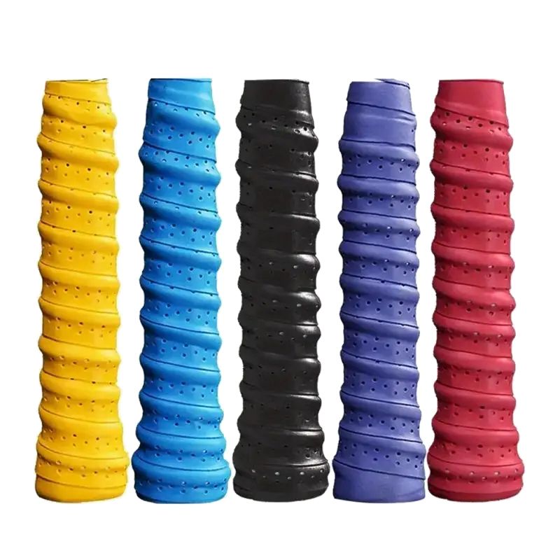 Universal PU Fabric Racket Grips - 5 Piece