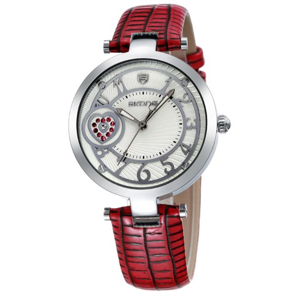 Skone Evelyn Ladies Watch - Red
