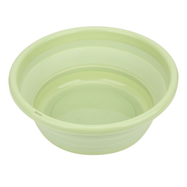 Green Foldable Plastic Fishing Bait Basin