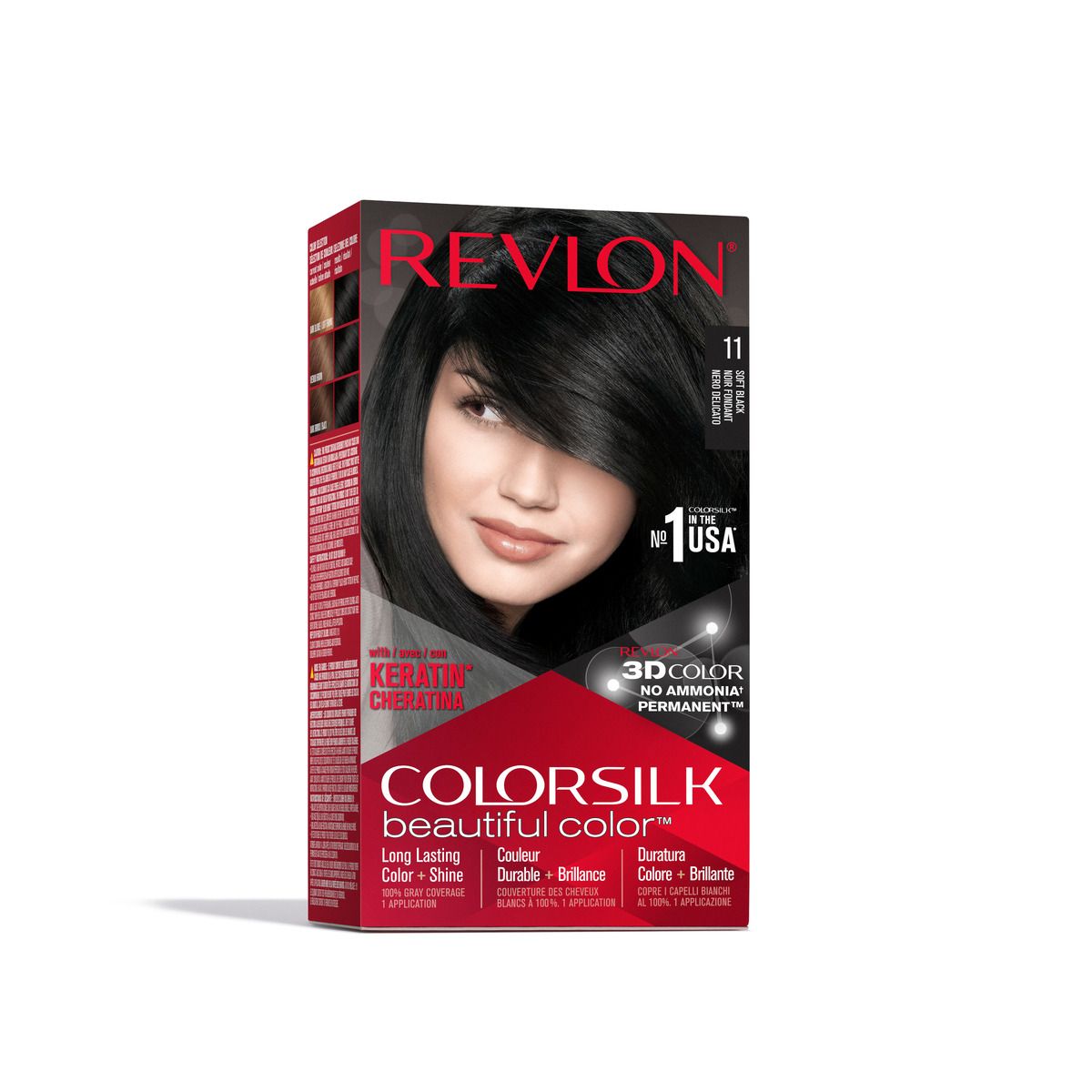 Revlon Colorsilk Permanent Hair Color - Soft Black - 11 | Shop Today ...