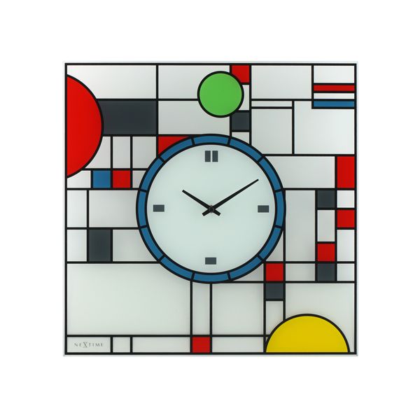 NeXtime 43cm Modernist Design Wall Clock - Designed By American Architect