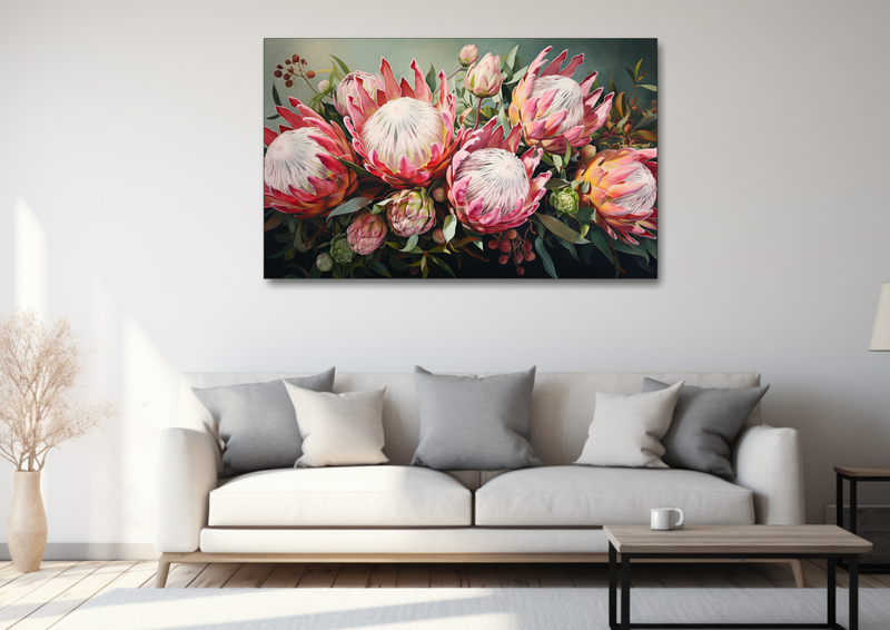 Canvas Wall Art - Protea Creative Art - HD0324