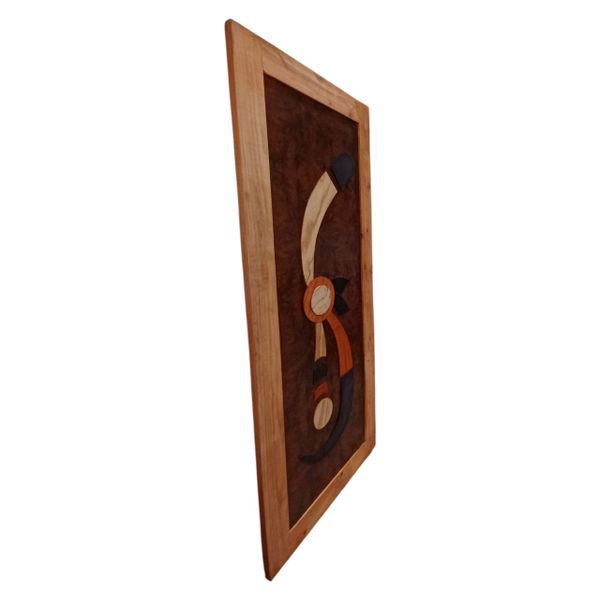 Door - Handcrafted Wooden Wall Art Panel