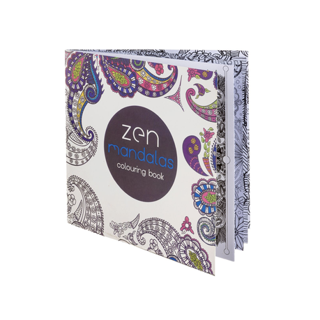 Zen Mandalas Adult Colouring Book - 100 Mandalas Image