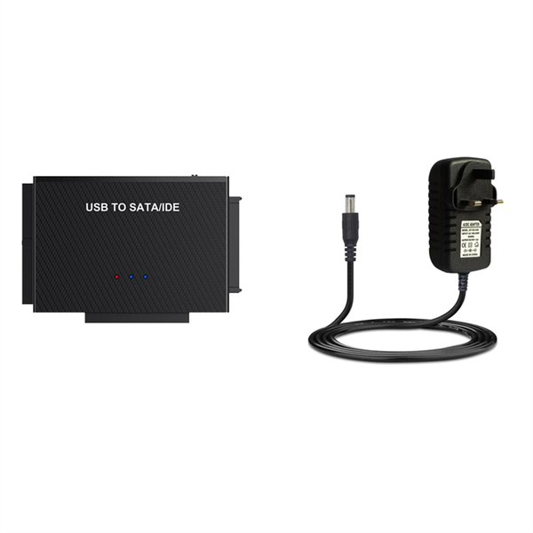 Usb 3.0 To Sata / Ide Adapter Hard Drive Adapter Uk Plug