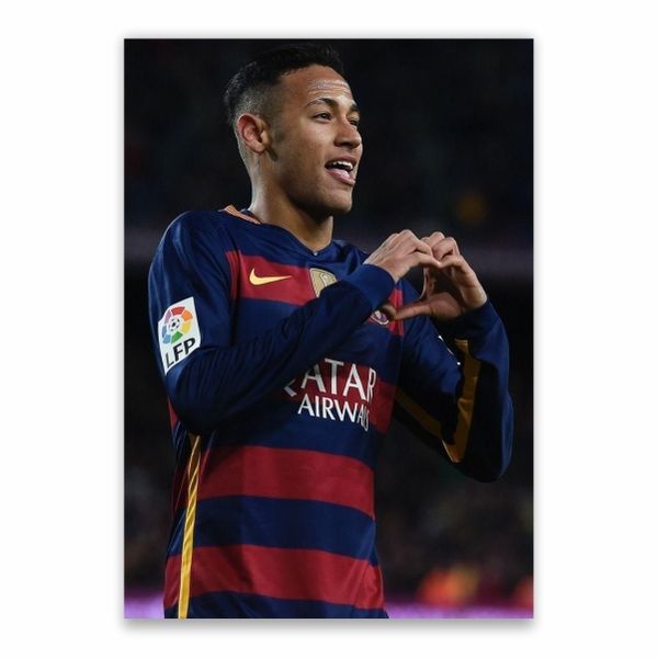 Neymar At Barcelona Poster - A1