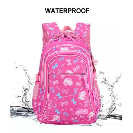 Waterproof school discount bag for girls