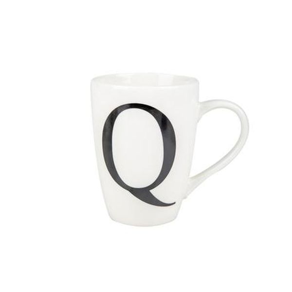 Mug Daily Tall Letter Q (1-Individual Mug)