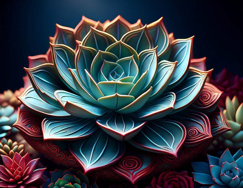 Canvas Wall Art Home Decor - Luxury botanical art