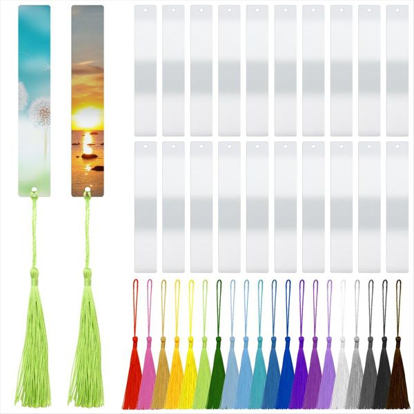 Sublimation Bookmark Blank Heat Transfer Aluminum Metal Bookmarks