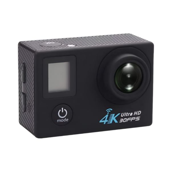 4K 20MP Action Camera - Waterproof 30M, Dual Screen, 2.4G Remote