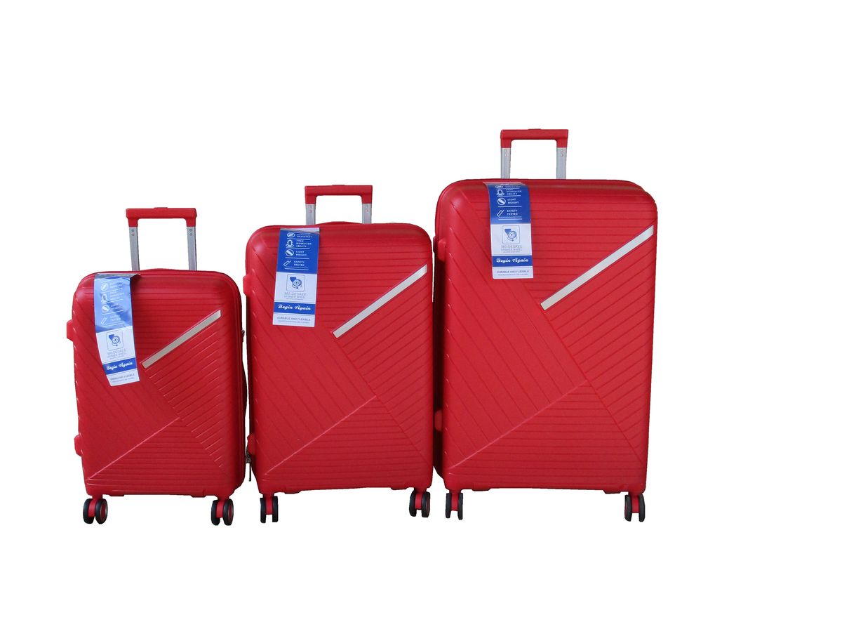 Unbreakable Travel Luggage 3 Piece Suitcases Spinner