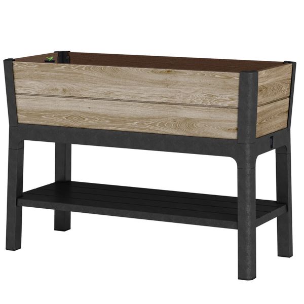 Keter Garden Bed Ashwood