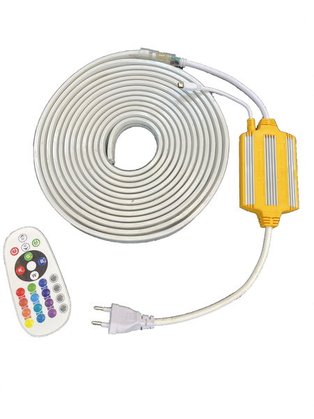 JNC-10M High Quality Wht Base RGB LED Strip Light with 1500w power supply