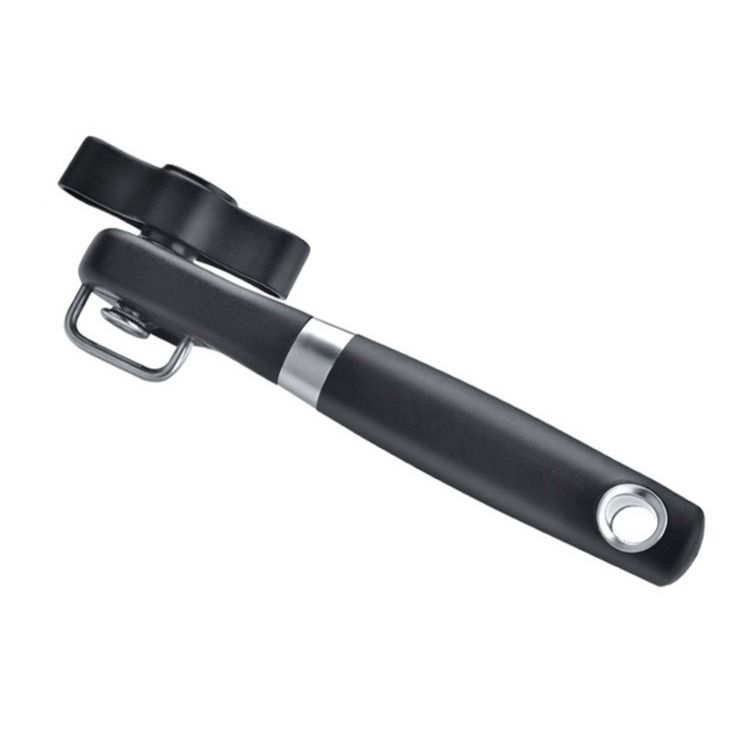 Safe Cut Can Opener Smooth Edge Can Opener Can Opener Handheld Black 