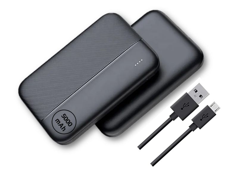 Powerbank 5000mah Nano Series USB &amp; TYPE-C Mini (18.5Wh)