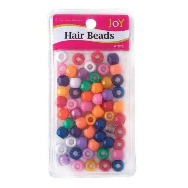 ANN01822 - Joy - Big Round Beads Large Size 60Ct Solid Asst Color - 6 Pack