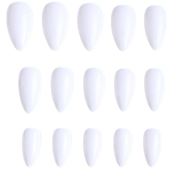 24 Piece Short Almond Press-On Nail Set With Adhesive Tabs