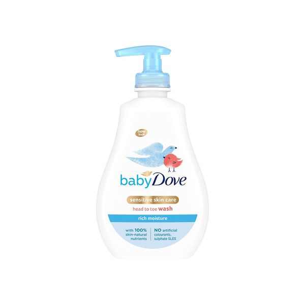 Dove Baby Rich Moisture Body Wash - 1 x 400ml (1 Individual Bottle)