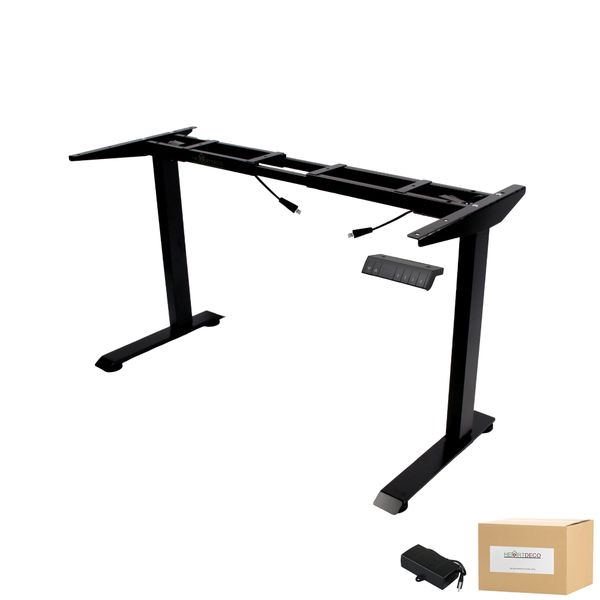 Heartdeco Ergonomic Dual Motor Electric Desk Frame, Height Adjustable