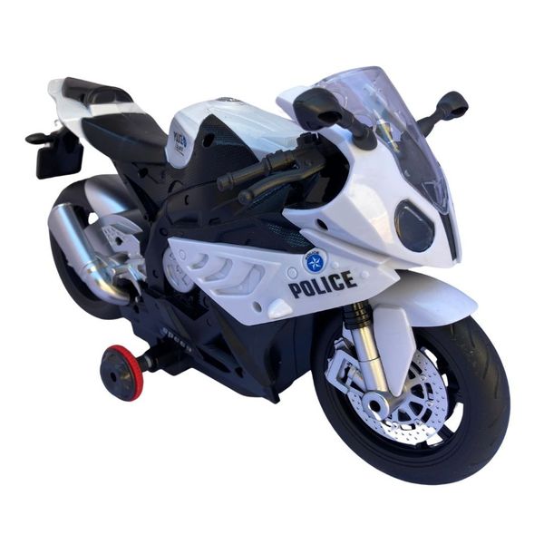 360 Rotation Police Moto Bike