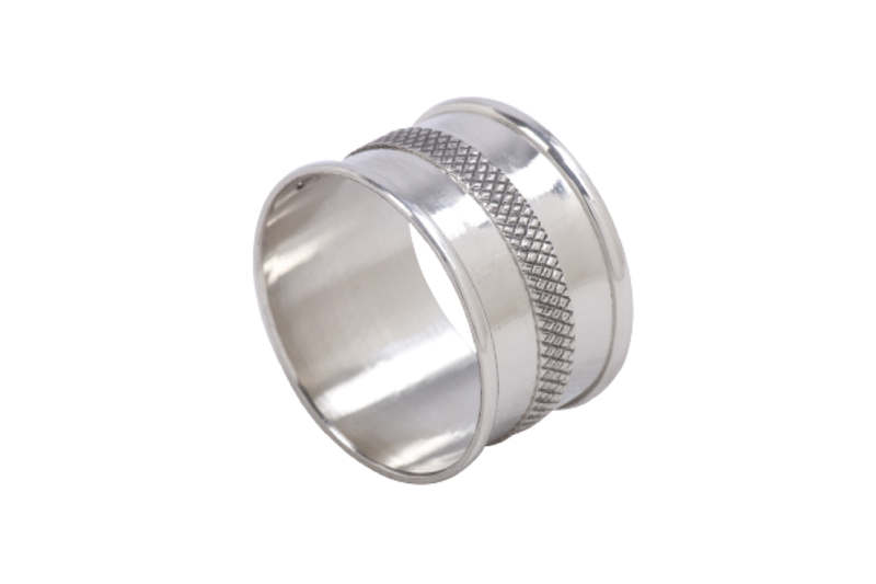 Silver Napkin Rings - Pack of 10 Pieces