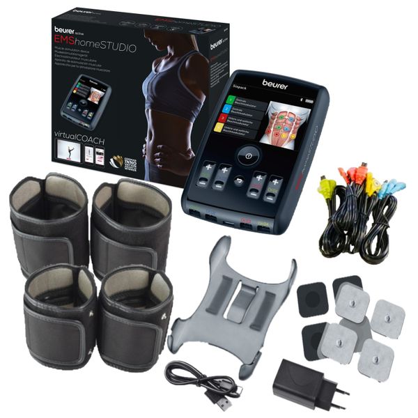 Beurer EMS Electrical Muscle Stimulation Device: Full Body Workout EM 95 BT