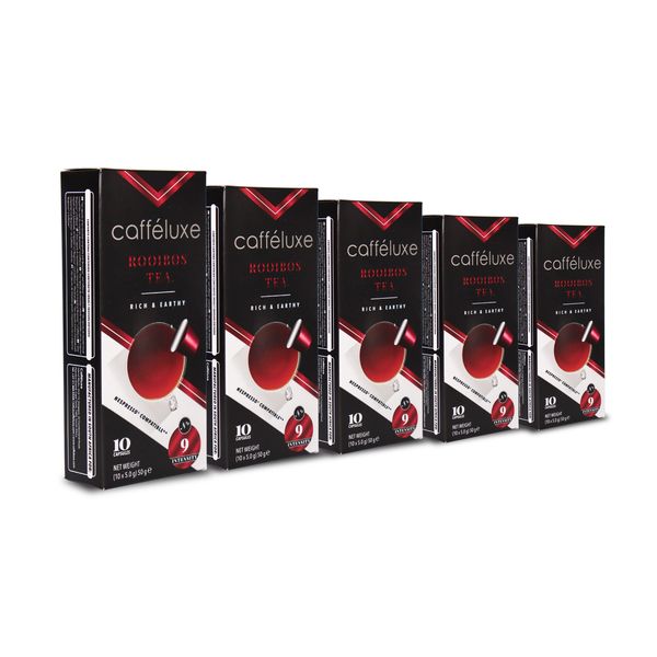 Caffeluxe Signature Original Rooibos | 50 Tea Capsules