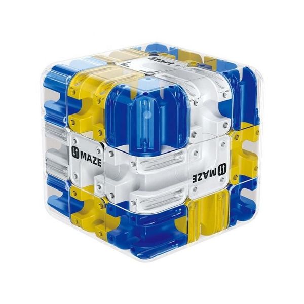 Bestby - 3D Ball Maze Cube Puzzle - Rotating Labyrinth Brain Teaser Toy