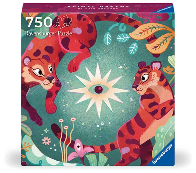 Ravensburger 750 Piece Puzzle Art N Soul-Animal Dreams