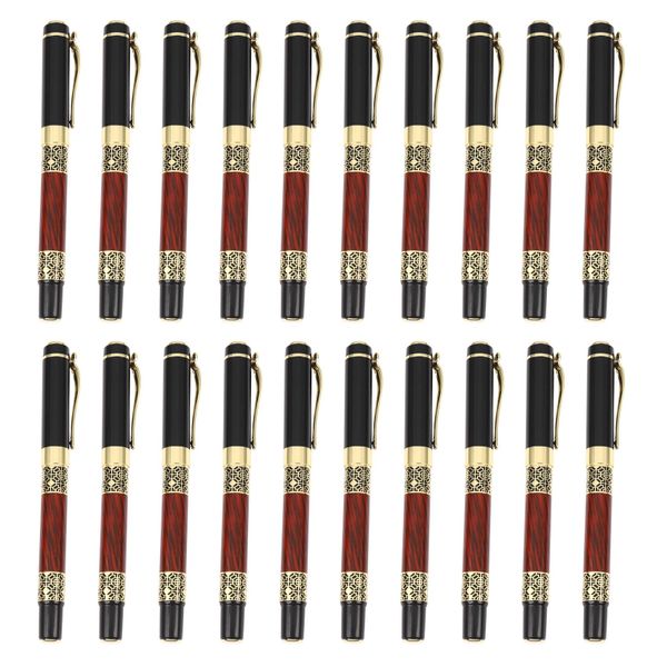 20X Chinese Classical Roller Ball Pen Golden Metal Ballpoint Pen