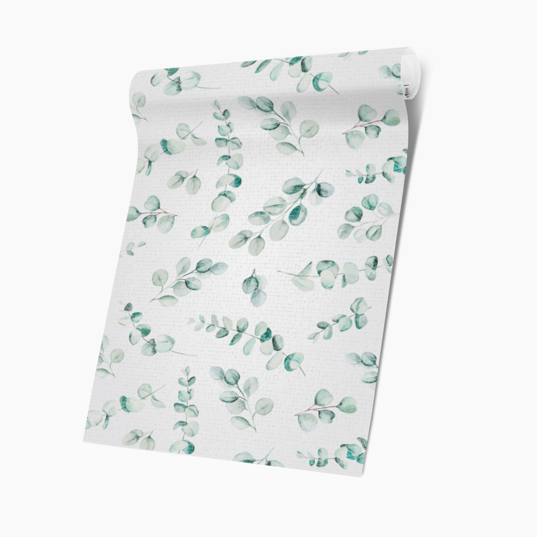 Stylfabriek Watercolour Eucalyptus Peel and Stick Wallpaper Buy