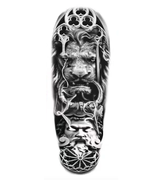 Full Arm Temporary Tattoo Sleeve - Thor