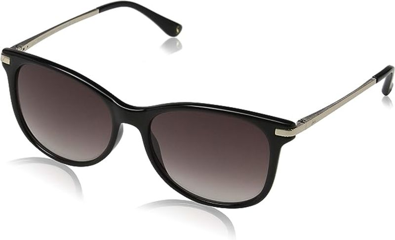 Joules Black, Silver Full Rim Sunglasses