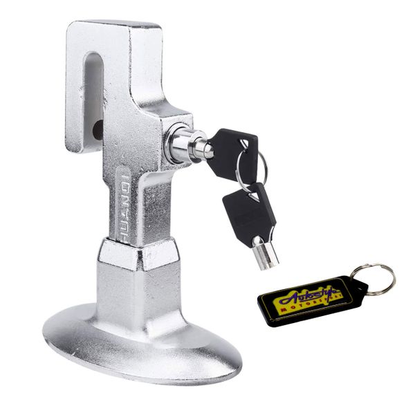 Anti Theft Car Brake Pedal Security Lock with Keys &amp; Gel Key Holder